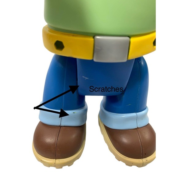 Bob the Builder Toy Figure 2007 Disney Mattel Handy Man Talks - Picture 9 of 9